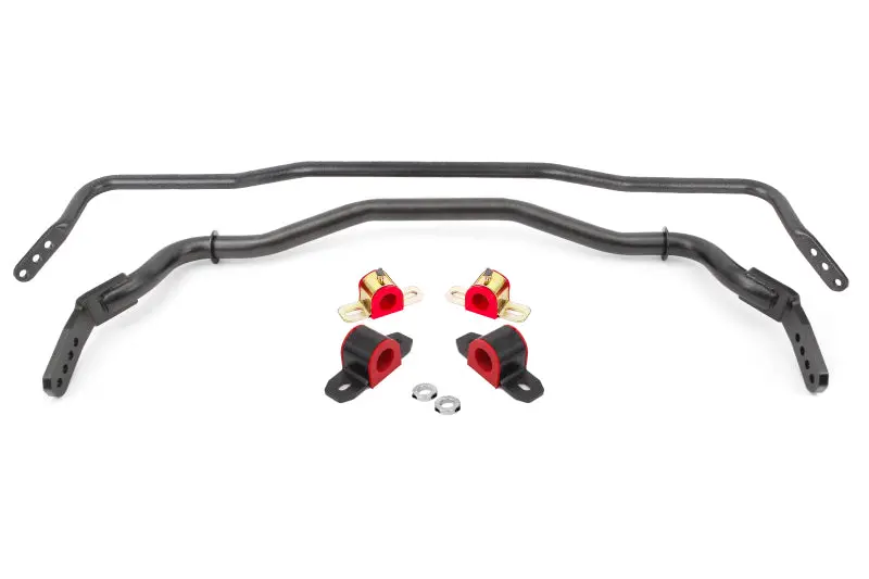 Bmr 15-22 S550 Mustang Sway Bar Kit With Bushings  Front And Rear Black Hammertone 1