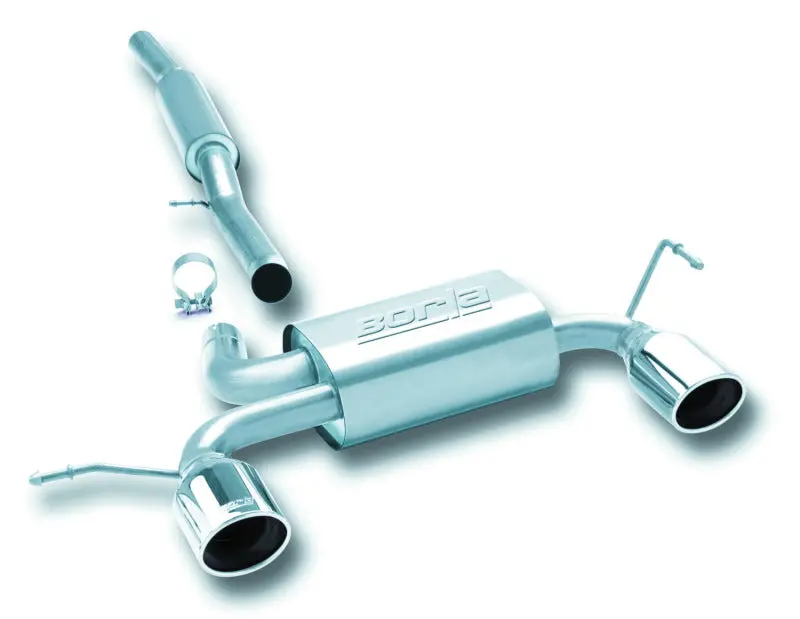 Borla 01-06 Audi Tt Quattro 1.8T 225Hp Mt Awd 2Dr Single Split Rear Exit Ss Catback Exhaust 1