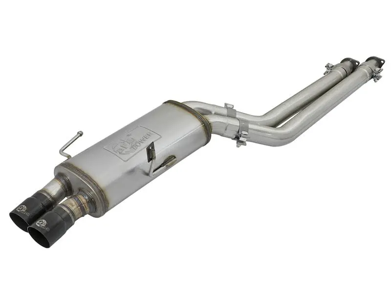 Afe Machforce Xp Exhausts 2.5In Ss Cat-Back W/ Black Tips 96-99 Bmw M3 L6 3.2L 1