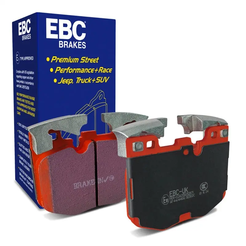 Ebc 2017+ Bmw 530 2.0L Turbo (G30) Redstuff Front Brake Pads 1