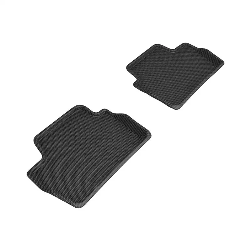 3D Maxpider 22-23 Bmw 2 Series Coupe Kagu 2Nd Row Floor Mats - Black 1