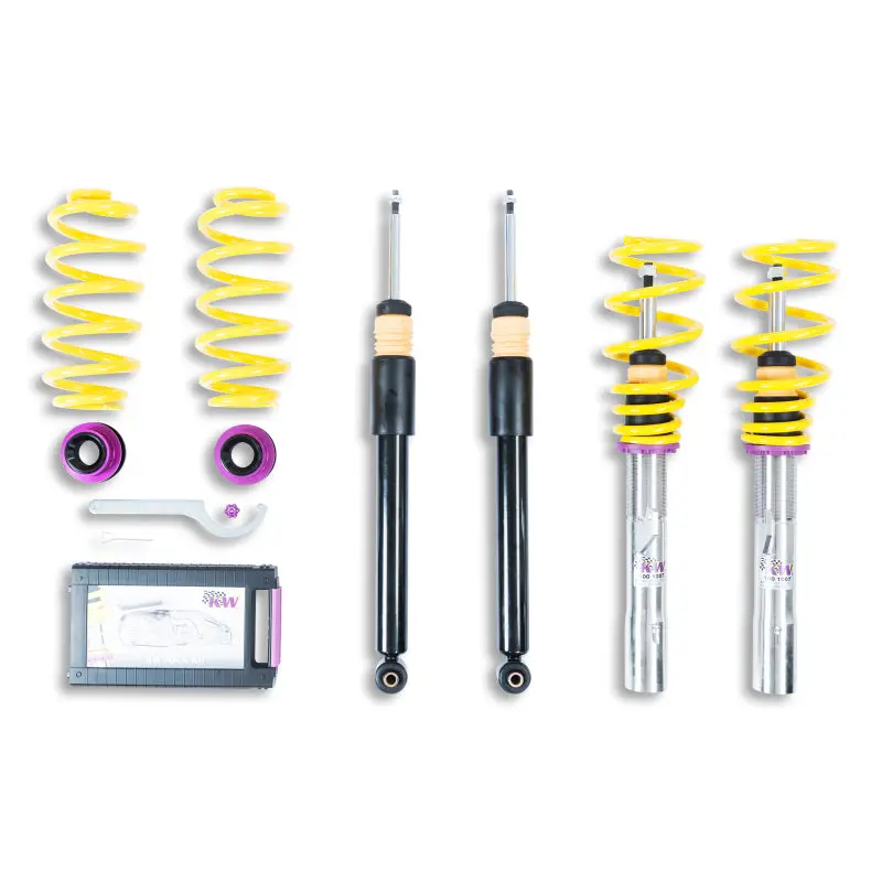 Kw Coilover Kit V1 Volkswagen Tiguan (Mqb) Fwd And Awd W/O Electronic Dampers 1