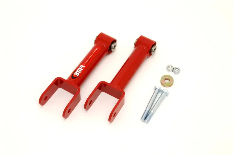 Bmr 79-04 Fox Mustang Upper Control Arms Non-Adj. W/ Spherical Bearings - Red 1