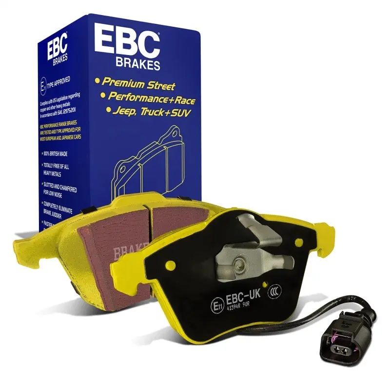 Ebc 08-11 Volkswagen Cc 3.6 Yellowstuff Front Brake Pads 1