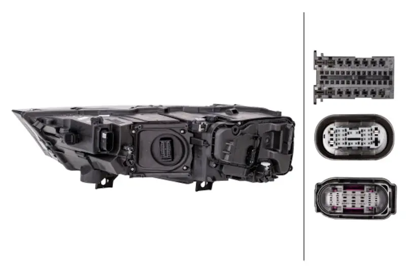 Hella 2017-2019 Audi Q7 Headlight Assembly 1