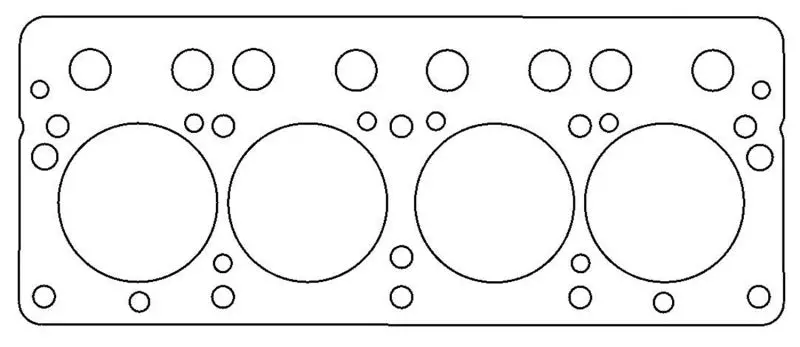 Cometic Triumph 1500Cc Spitfire 74Mm .043 Inch Copper Head Gasket 1
