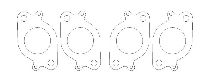 Cometic Vw 1.8L 16V 85-96 Exhaust Set .030 Inch Mls Head Gasket 1.525 Inch Round Port 1