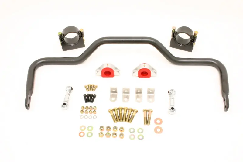 Bmr 64-72 A-Body W/ 3In Axles Rear Solid 1.375In Xtreme Anti-Roll Bar Kit - Black Hammertone 1