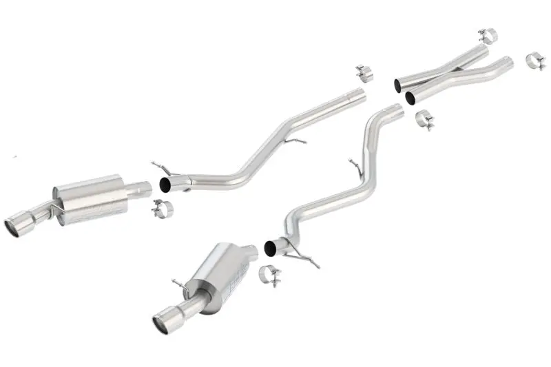 Borla 07-08 Bmw 335I Coupe/Sedan Aggressive Catback Exhaust System 1