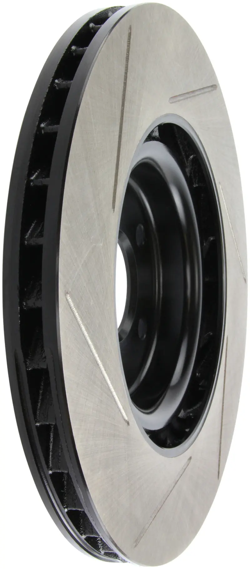Stoptech Power Slot 10-6/11 Audi S4 / 08-11 S5 Front Left Slotted Rotor 1