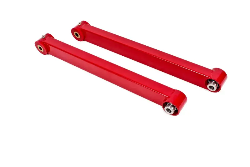 Bmr Suspension 05-14 Ford Mustang S197 Non-Adjustable Polyurethane Spherical Bearing Combo- Red 1