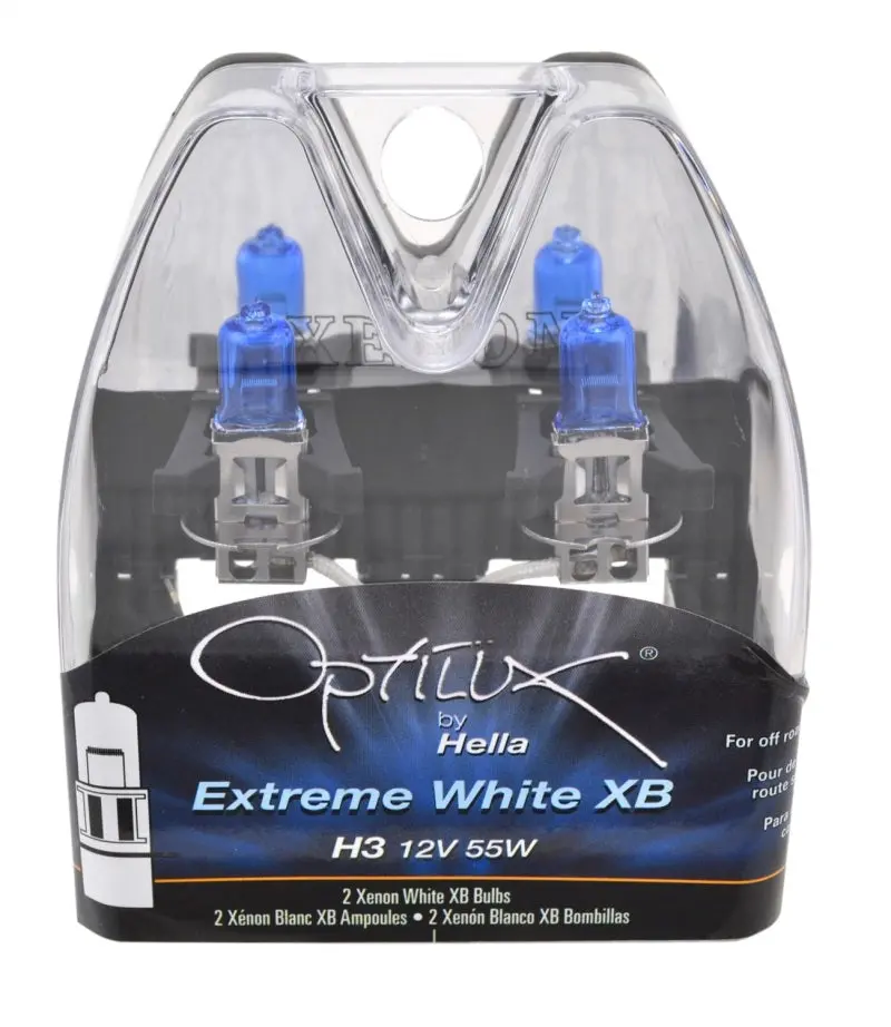 Hella H3 12V 55W Xen White Xb Bulb (Pair) 1