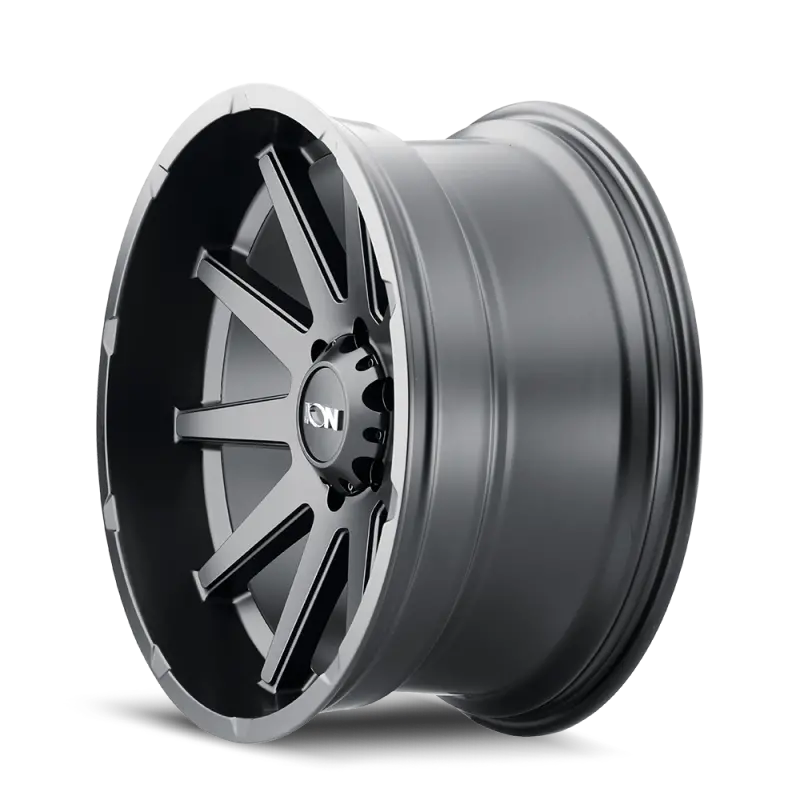 Ion Type 143 17X9 / 6X120 Bp / 18Mm Offset / 66.9Mm Hub Matte Black Wheel 1