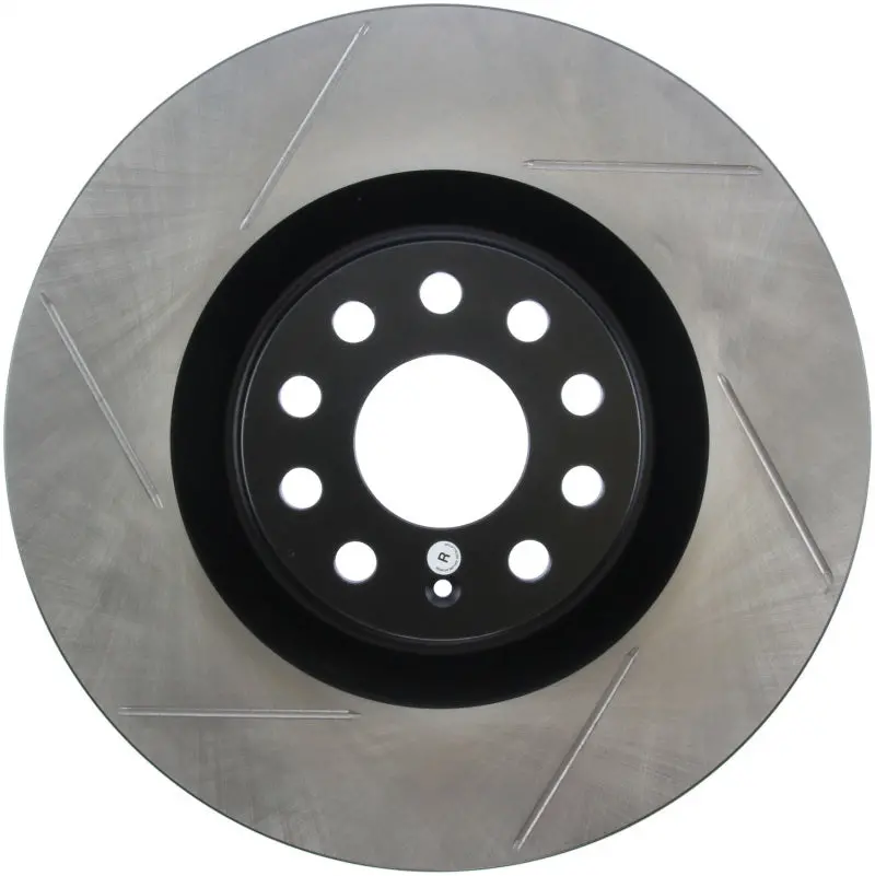 Stoptech Power Slot 09 Vw Cc (Passat Cc) / 06-09 Passat Front Right Slotted Rotor 1