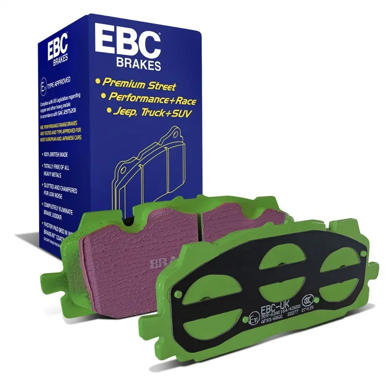 Ebc 2018+ Audi S4 3.0L Turbo Greenstuff Front Brake Pads 1