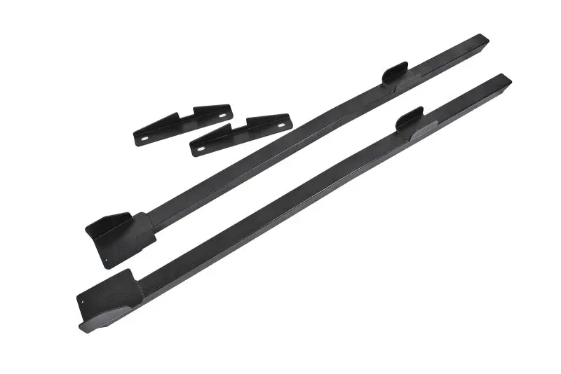 Bmr 94-04 Mustang Hardtop Only Weld-On Boxed Premium Subframe Connectors - Black Hammertone 1