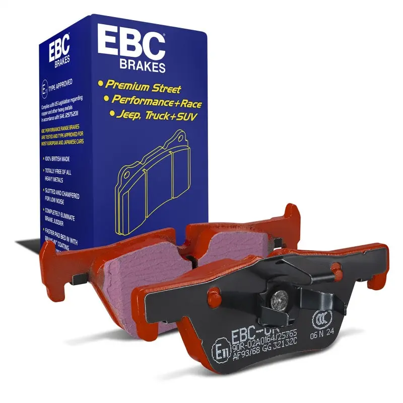 Ebc 14+ Bmw 228 Coupe 2.0 Turbo Ate Calipers Redstuff Rear Brake Pads 2