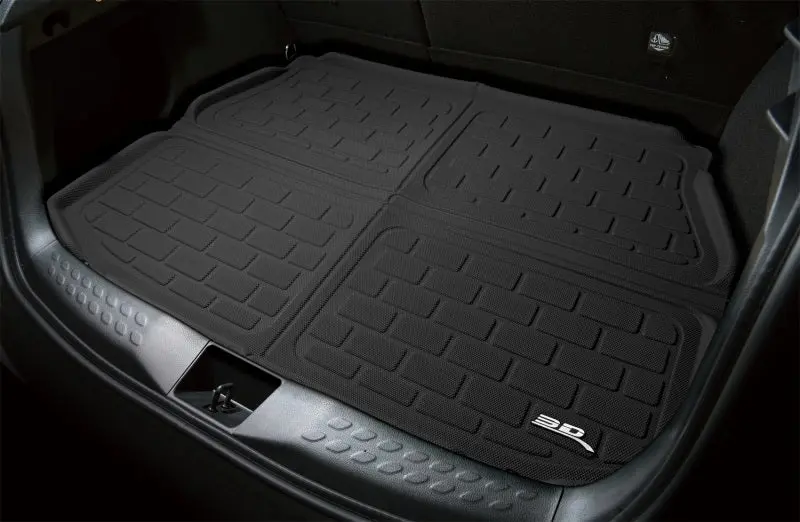 3D Maxpider 19-21 Bmw X7 (G07) Behind 2Nd Row Kagu Cross Fold Cargo Liner - Black 2