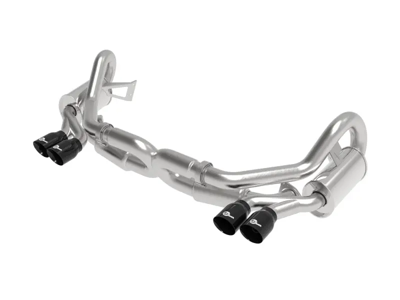 Afe Mach Force-Xp 12-16 Porsche 911 3In To 2.5In 304 Ss Cat-Back Exhaust (Excludes Turbo Models) 1