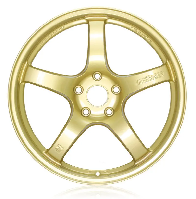 Gram Lights 57Cr 18X9.5 +38 5-100 E8 Gold Wheel (Minimum Order Quantity 20) 1