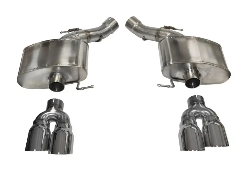 Corsa 2012-2017 Bmw M5 F10 Polished Sport Axle-Back Exhaust 1