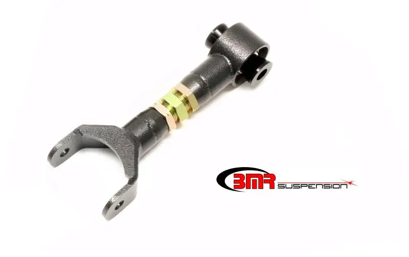Bmr 11-14 S197 Mustang Upper Control Arm On-Car Adj. W/ Spherical Bearings - Black Hammertone 1