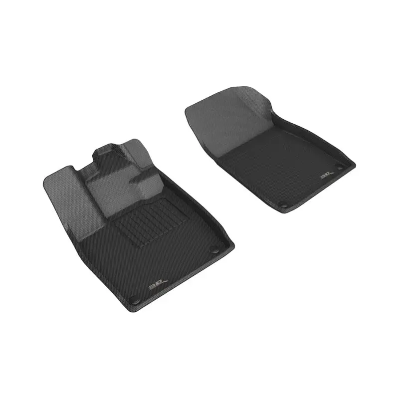 3D Maxpider 22-24 Audi Q4 E-Tron / 22-24 Audi Q4 E-Tron Sportba Kagu 1St Row Floormats - Black 1