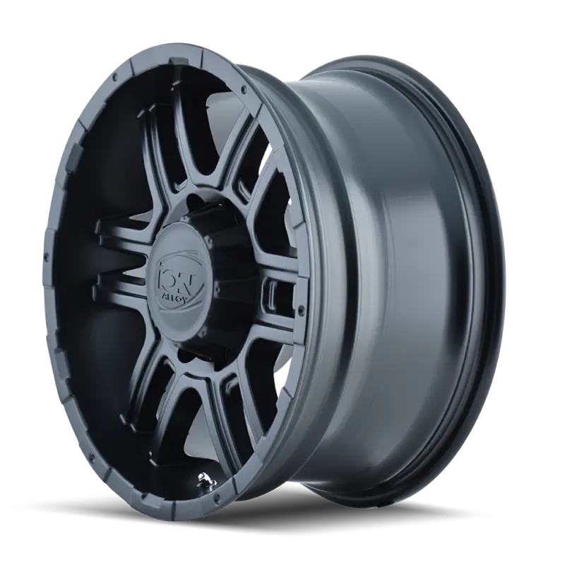 Ion Type 179 17X8 / 5X127 Bp / 10Mm Offset / 83.82Mm Hub Matte Black Wheel 1