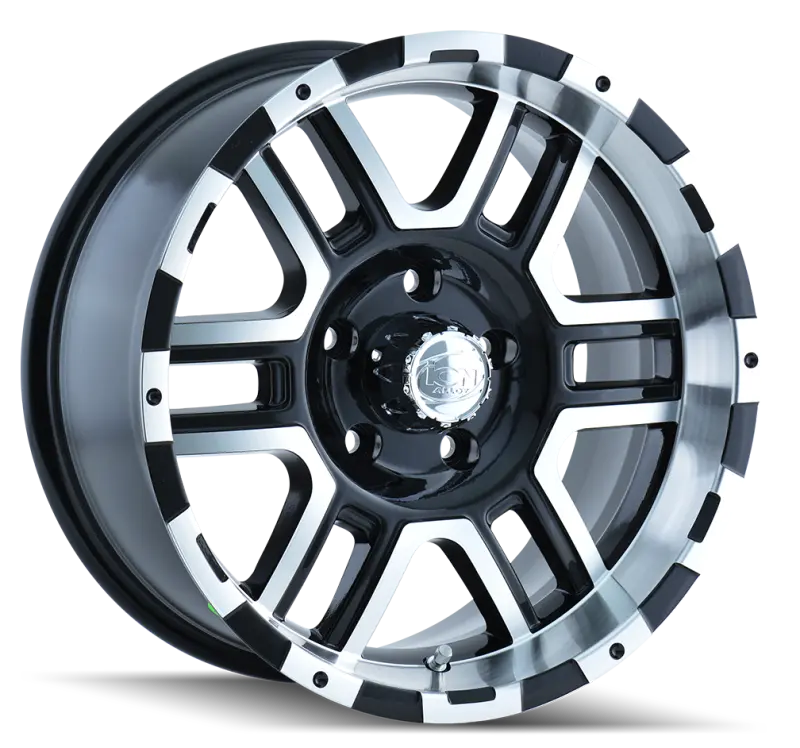 Ion Type 179 17X8 / 7X150 Bp / 10Mm Offset / 87Mm Hub Black/Machined Wheel 1