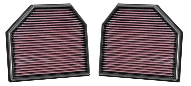 K&N Replacement Air Filter For 11-14 Bmw M5/M6 4.4L V8 / 2015 M4/M3 3.0L I6  (2 Per Box) 1