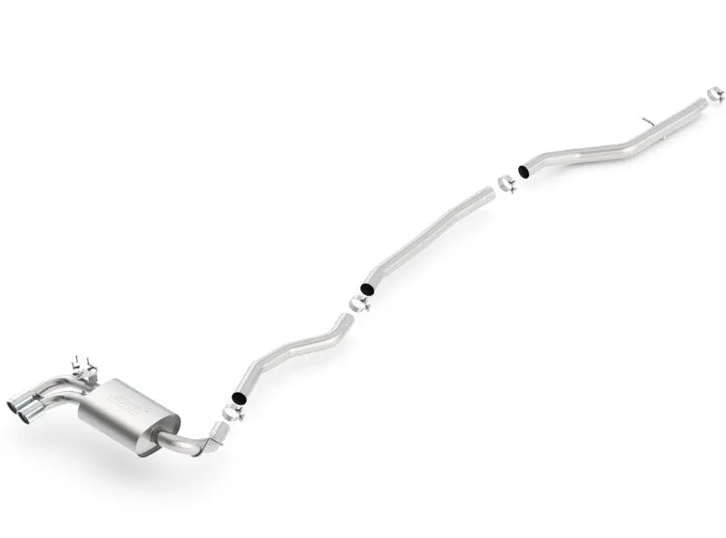 Borla 12-15 Bmw 328I Sedan 2.0L At/Mt Rwd Dual Left Rear Exit Catback Exhaust 1