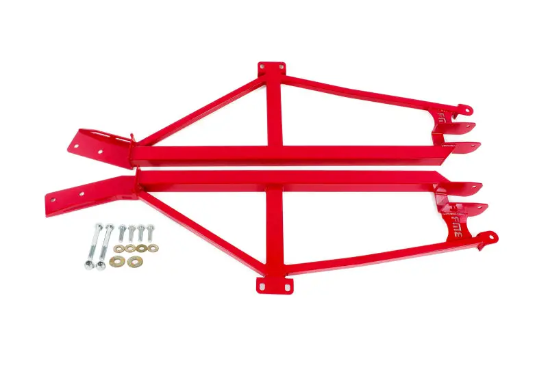 Bmr 93-02 F-Body Non-Convertible Weld-On 4-Point Subframe Connectors - Red 1