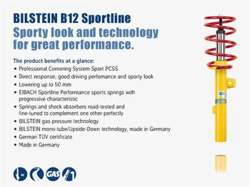 Bilstein B12 2004 Bmw 545I Base Front And Rear Suspension Kit 1