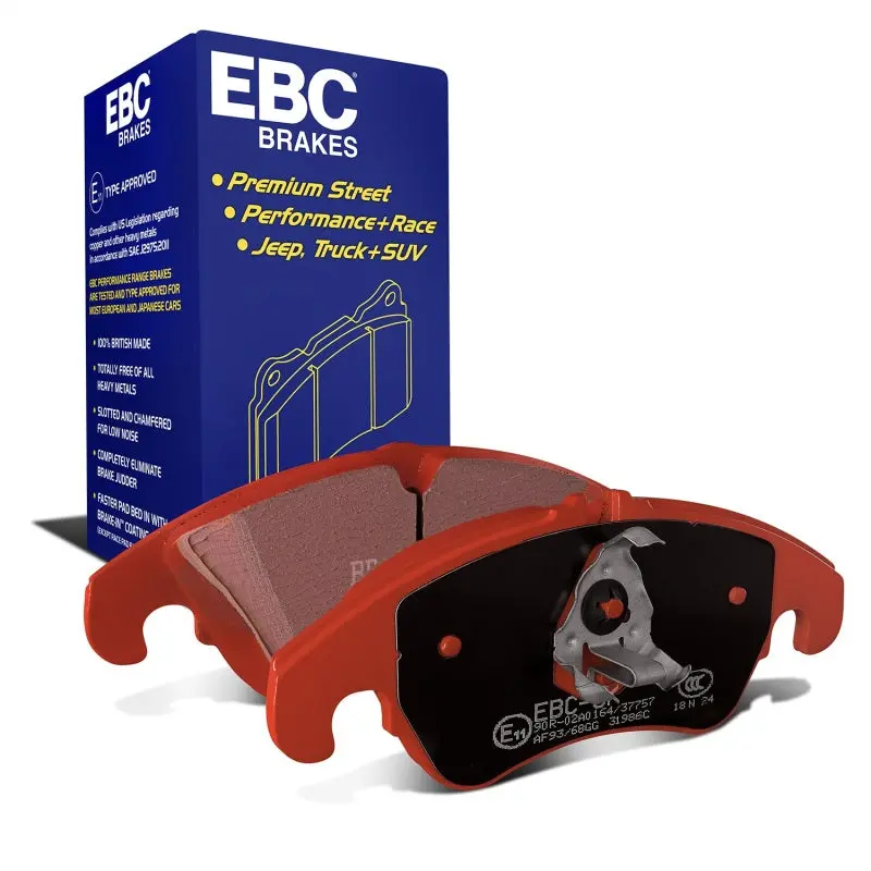 Ebc 09-11 Audi A4 2.0 Turbo Redstuff Front Brake Pads 1