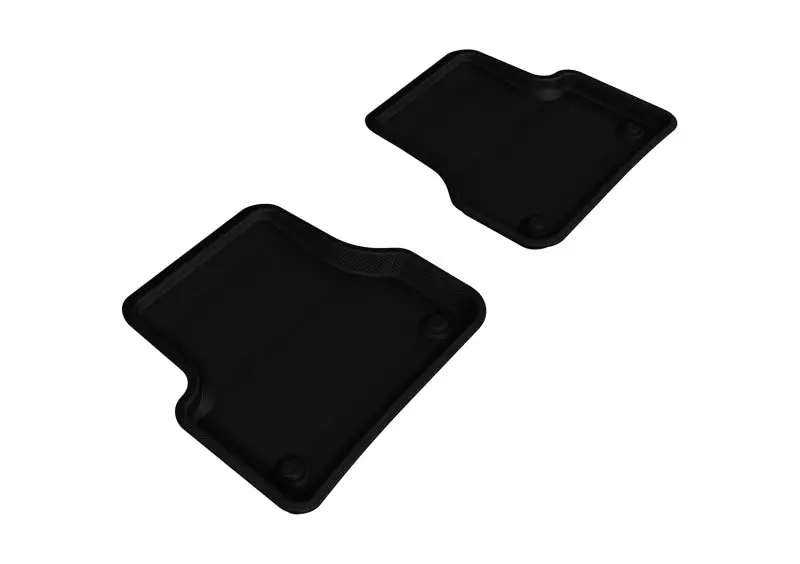 3D Maxpider 2012-2018 Audi A6/A7/S6/S7/Rs7 Kagu 2Nd Row Floormats - Black 1