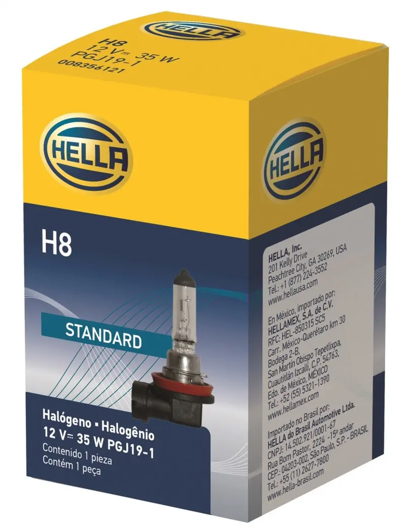 Hella Bulb H8 12V 35W Pgj19-1 T4 1