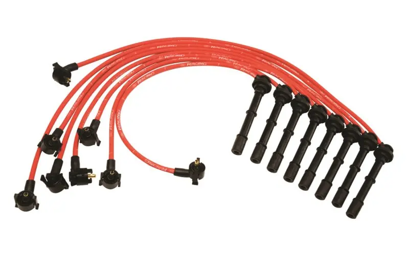 Ford Racing 9Mm Spark Plug Wire Sets - Red 1