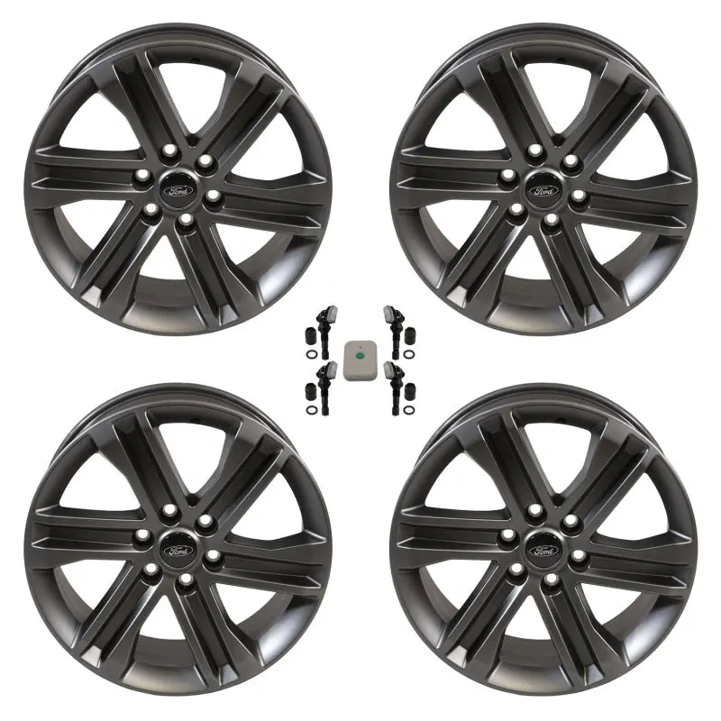 Ford Racing 15-22 F-150 20X8.5 Dark Alloy Wheel Kit 1