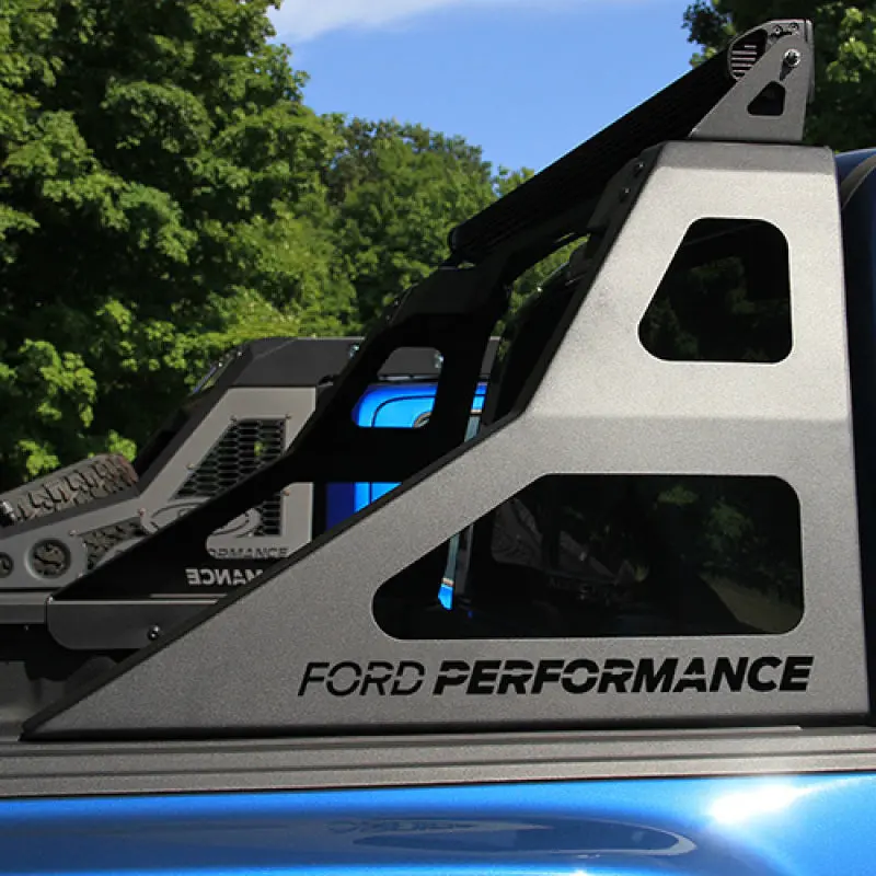 Ford Racing 17-20 Ford Super Duty Rear Chase Rack W/ Light Bar Mounts 1