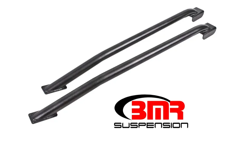 Bmr 79-04 Fox Mustang Hardtop Only Weld-On Boxed Std. Subframe Connectors - Black Hammertone 1