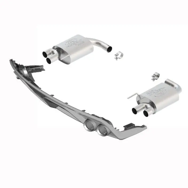 Ford Racing 2015 Ford Mustang Ecoboost 2.3L Touring Muffler Kit W/ Gt350 Exhaust Tips 1