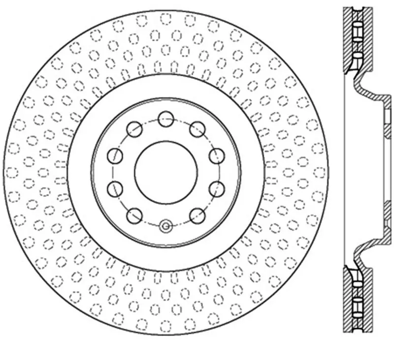 Stoptech Slotted Sport Brake Rotor 1
