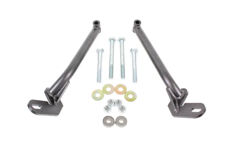 Bmr 78-87 G-Body Control Arm Reinforcement Braces - Black Hammertone 1