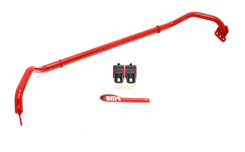 Bmr 10-12 5Th Gen Camaro Front Hollow 29Mm Adj. Sway Bar Kit W/ Bushings - Red 1