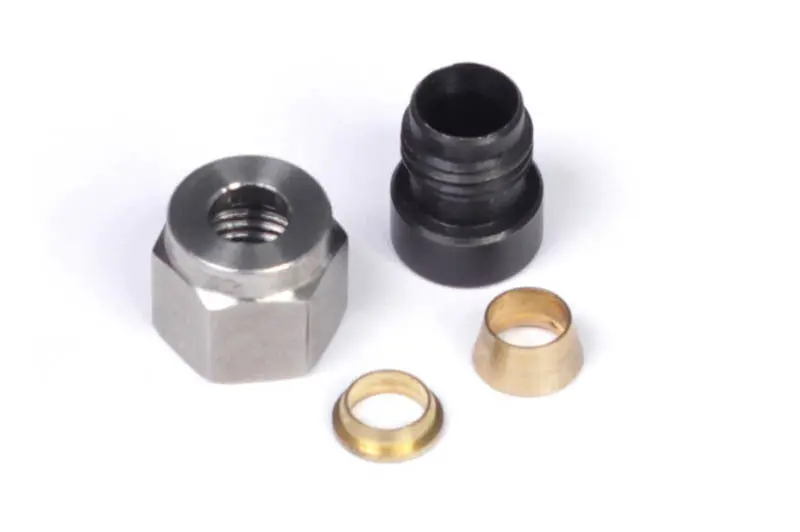 Haltech 1/4In Mild Steel Weld-On Kit (Incl Nut & Ferrule) 1