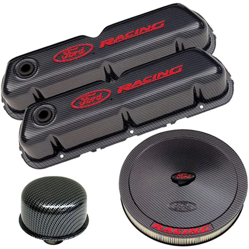 Ford Racing Complete Dress Up Kit - Carbon Fiber Style Finish 1