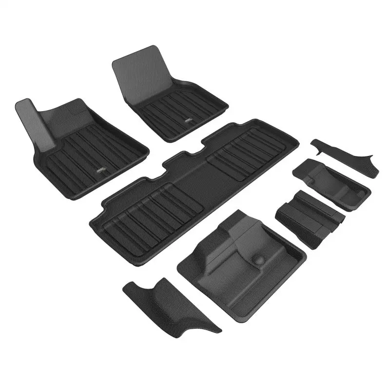 3D Maxpider 21-22 Tesla Model Y 7-Seat Elitect Black R1 R2 R3 1