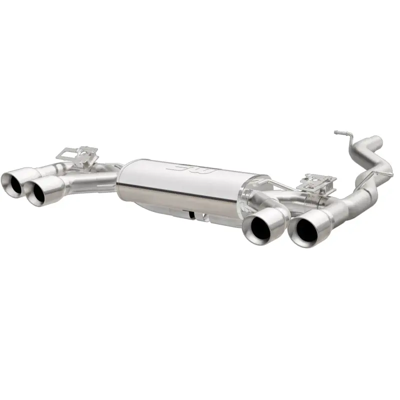 Magnaflow Sys C/B 2015-2017 Volkswagen Golf R 3In Polished Ss Quad Tip Split Rear Exit 1