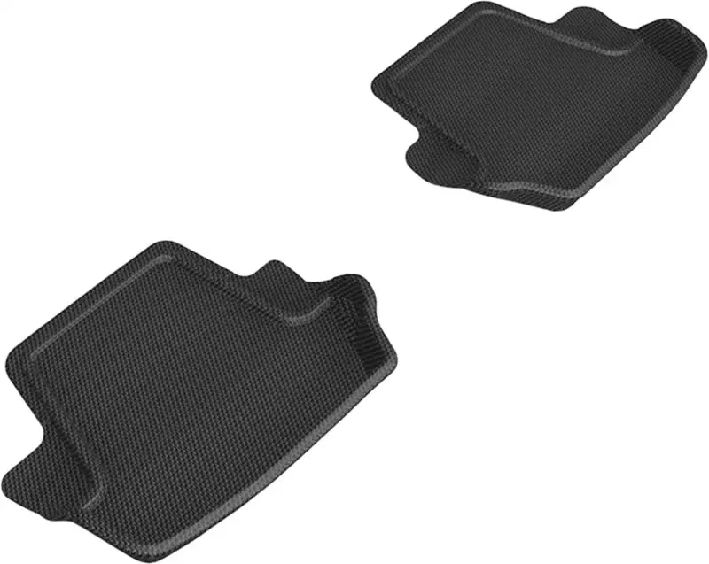 3D Maxpider 20-24 Porsche 911 Carrera/Convertible/S/4/4S (992) Kagu 2Nd Row Floormat - Black 1