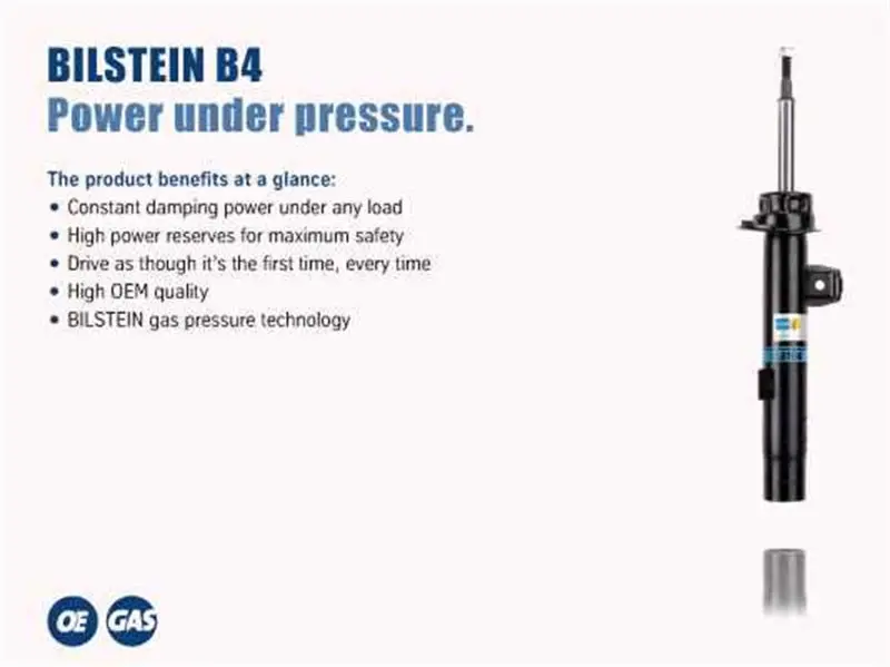 Bilstein B4 2014 Mini Cooper Front Left Twintube Strut Assembly 1